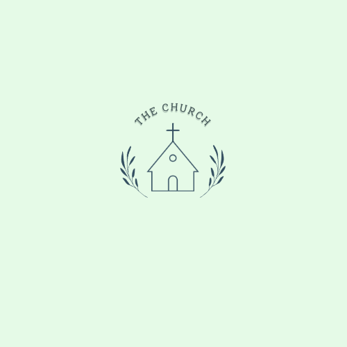 Pastel Minimalist Church Logo